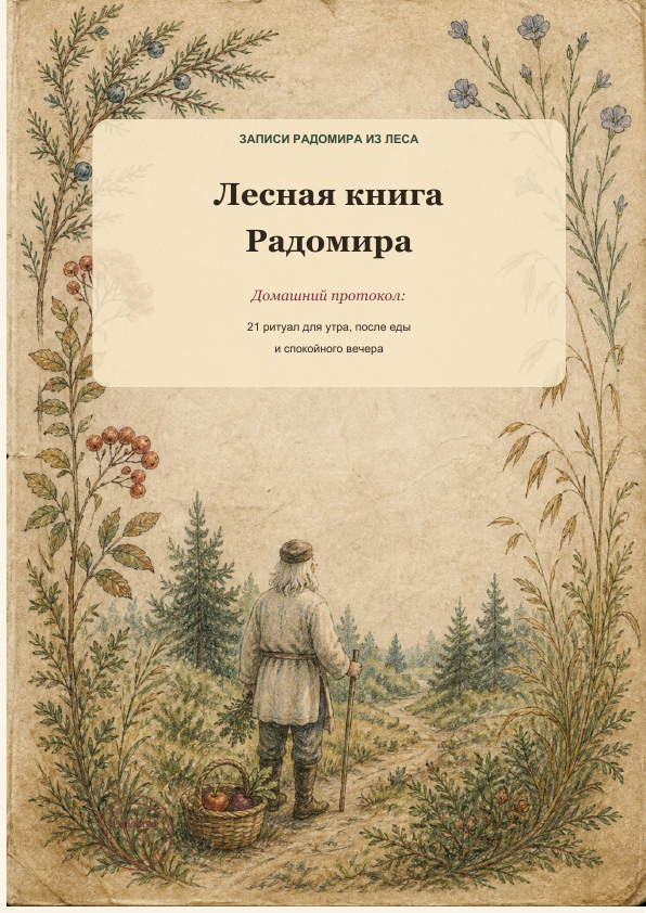 Обложка «Лесной книги Радомира»